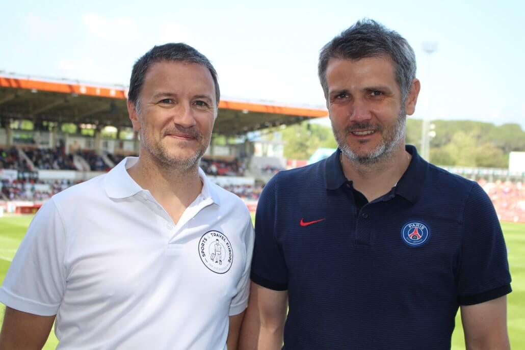 Vincent GALLOIS Sports and Travel Europe & Pierre-Yves BODINEAU PSG FÉMININ